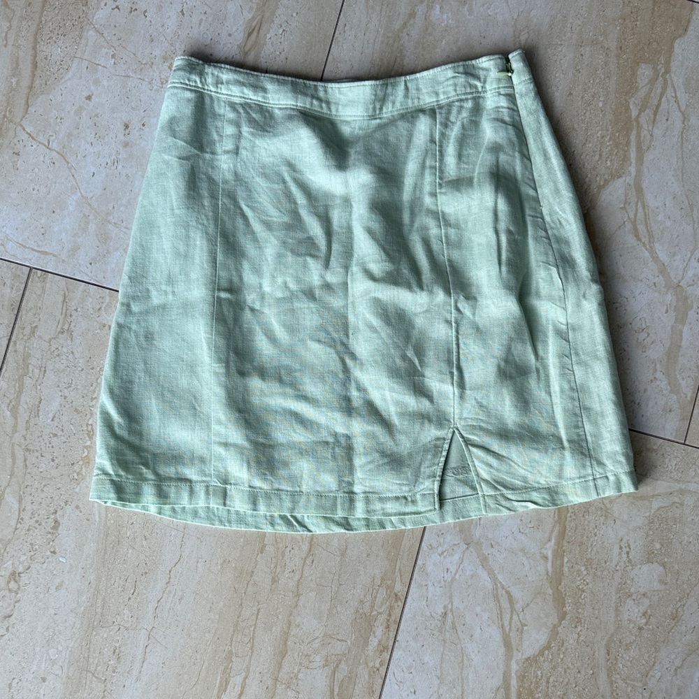 Abercrombie Mint Green Mini Skirt